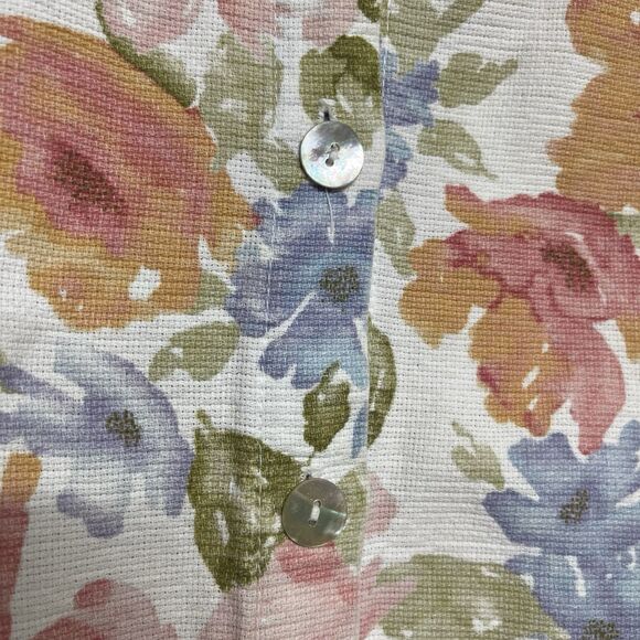 Hot Cotton by Marc Ware Floral Shirt – Size Large – RN#94702 – Made in USA - Picture 4 of 4